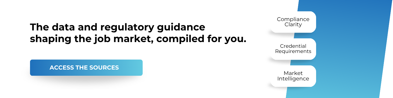 The data and regulatory guidance shaping the job market, compiled for you
